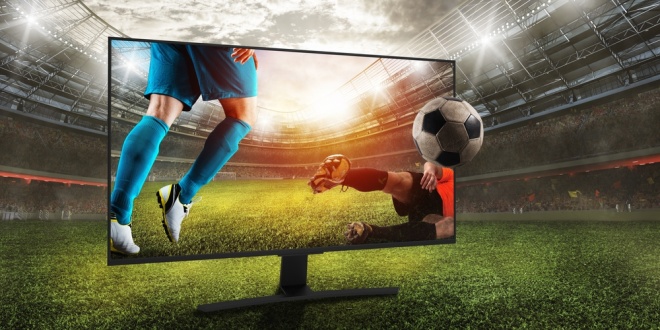 Sports advert, representing Sportradar partnering with aireal
