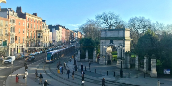 St Stephen's Green, Dublin, where the Ministry which has just green lit Ireland's licensing approvals is located