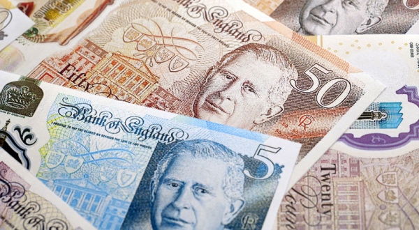 Pound notes, symbolising the money paid by the operators to the UKGC in regulatory settlements