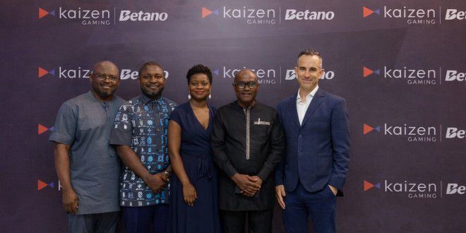A photograph of the Betano Ghana launch event