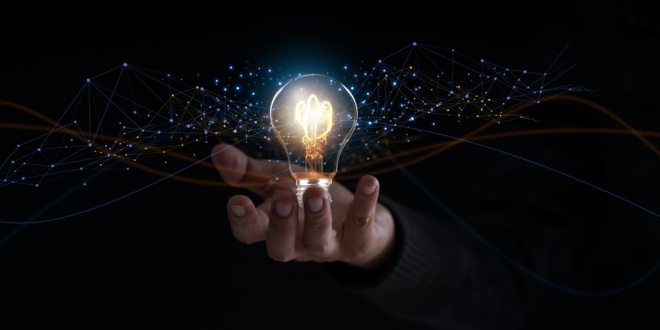 Light bulb, representing Betby's new sporting invention