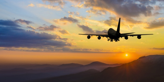A plane taking off, symbolising Spribe's Aviator game