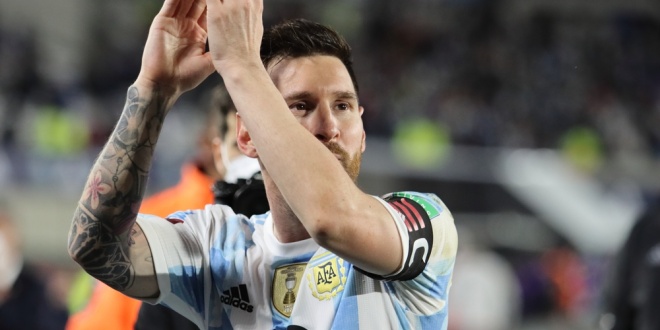 Lionel Messi, Argentina, representing Betano becoming a sponsor