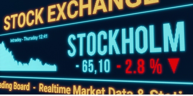 Stockholm Stock Exchange, where Swedish gambling firms have been struggling