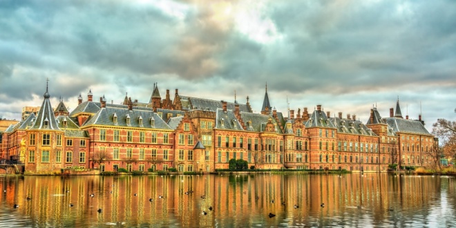 The exterior of the Dutch parliament, where VNLOK's new Director used to be an MP
