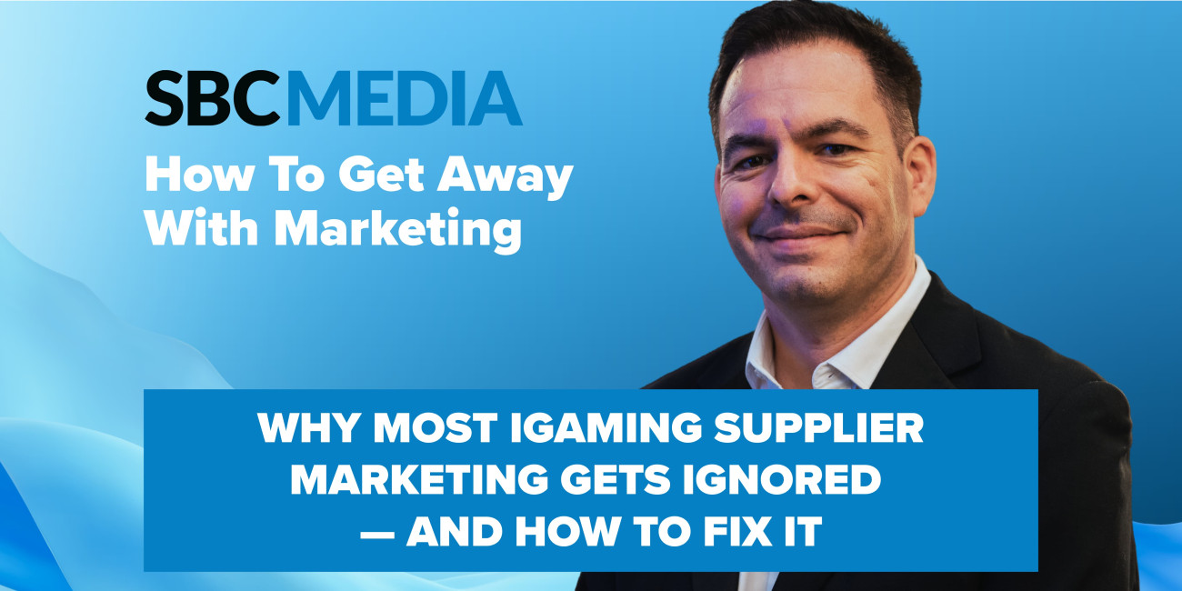 John Cook as part of SBC's 'how to get away with marketing' series