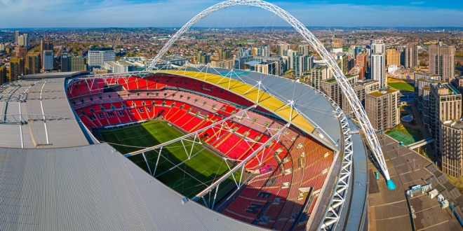 Wembley Stadium, home of the FA Cup final