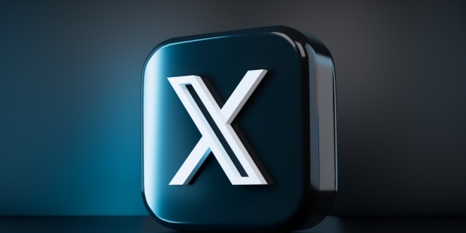 The logo of the X social media platform, which Better Collective is partnered with