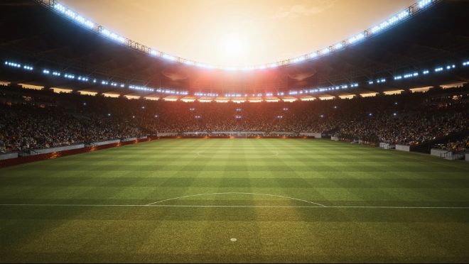 football ground