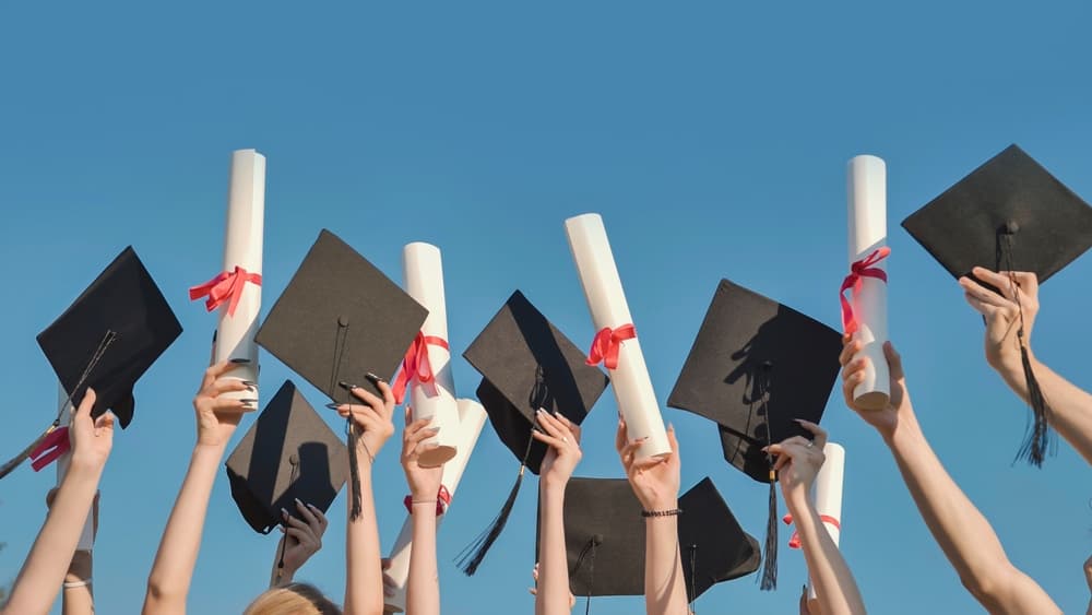 graduation hats