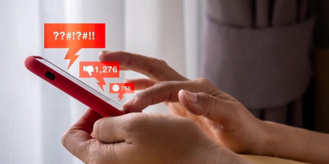 Social media harms, representing dangerous black market advertising