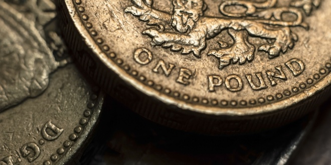 A one pound coin, symbolic of UK tax duties