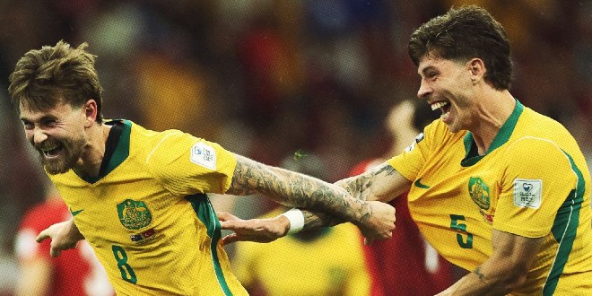Australia football team, as betr speaks to SBC News for the World Cup Betting Tour