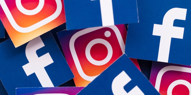 Meta-owned Facebook and Instagram logos, two of the platforms which will be banned for under-16s under UK government plans