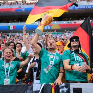 German World Cup football fans, as SBC News speaks to Tipico ahead of the 2026 tournament