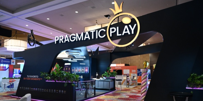 Pragmatic Play stand at an SBC expo event