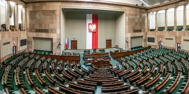 The Sejm, the national legislature of Poland