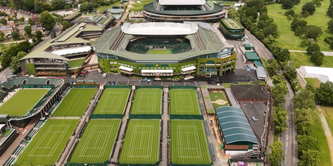 Wimbledon tennis courts, representing SBC News' Bookies Corner pre-Championships