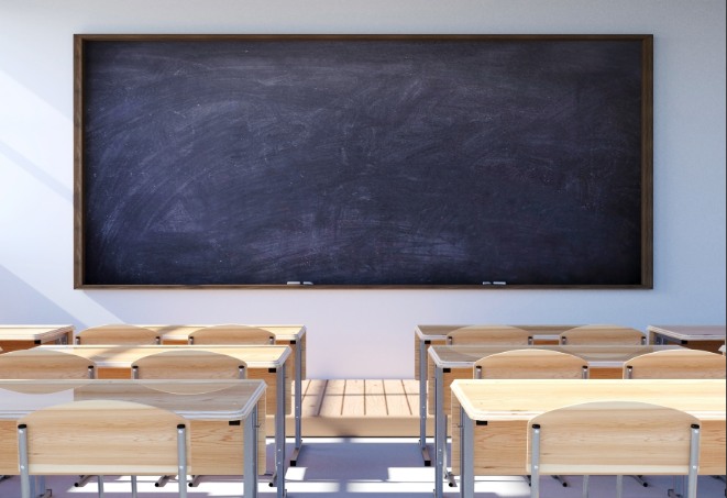 blackboard representing education