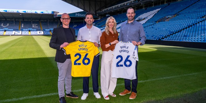 Boyle Sports partners with Leeds United