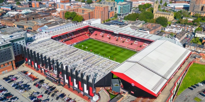 Bramall Lane, home stadium of Sheffield United FC