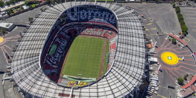 Estadio Azteca, where England beat Mexico 3-2