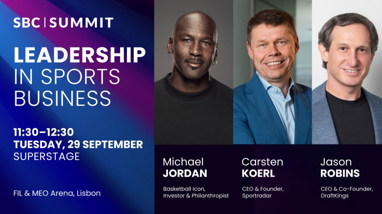 SBC News Michael Jordan, Carsten Koerl, and Jason Robins to Open SBC Summit 2026