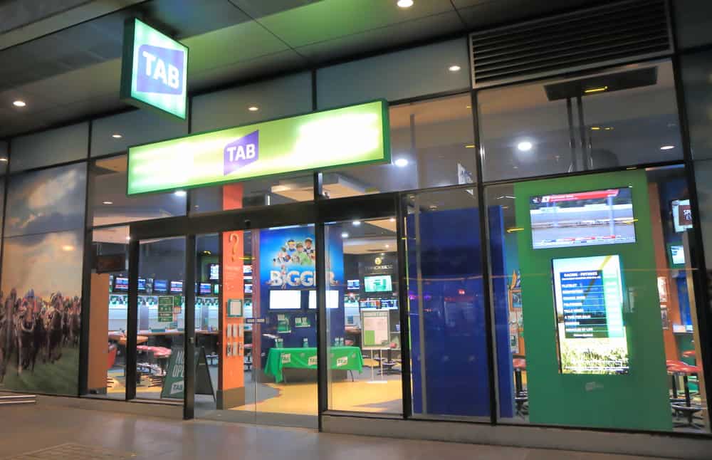 A Tabcorp-ran TAB betting shop