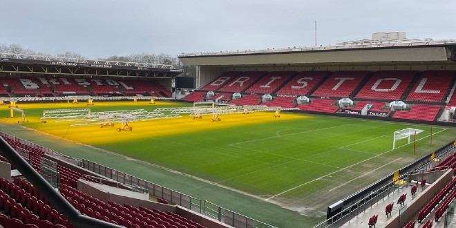 Ashton Gate, home of Bristol City, which Kaizen Gaming CEO George Daskalakis is reported to be interested in taking a stake in