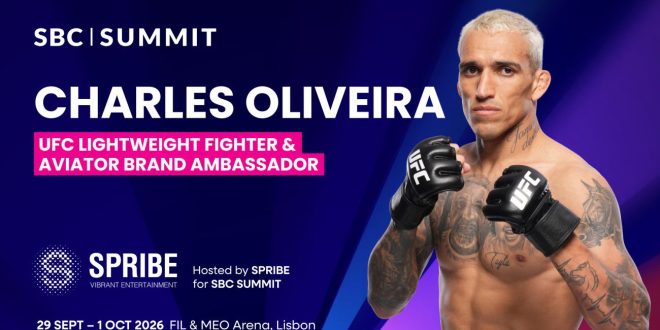 UFC Champion Charles Oliveira to appear at SBC Summit 2026.