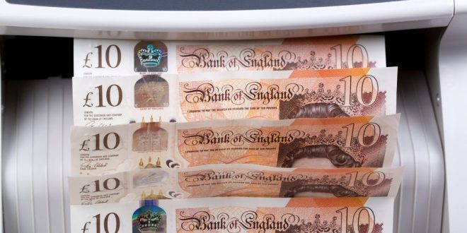 Pound notes being counted, symbolic of evoke's tax bill