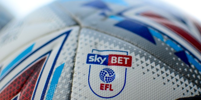 Sky Bet EFL ball, representing the EFL Championship and its gambling sponsors