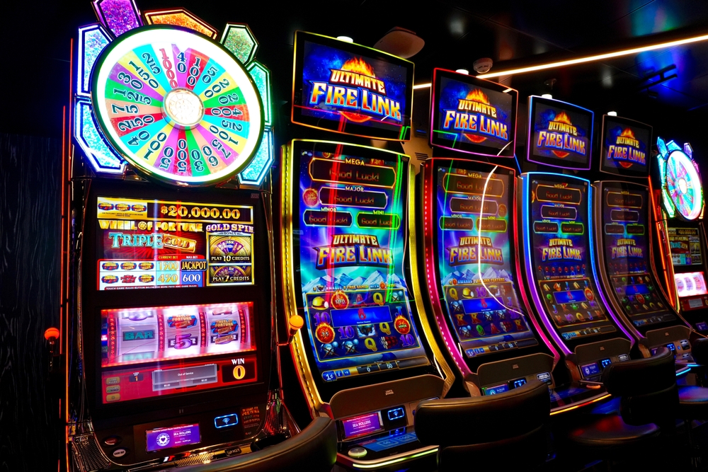 Slot machines, the kind found in various UK high street venues