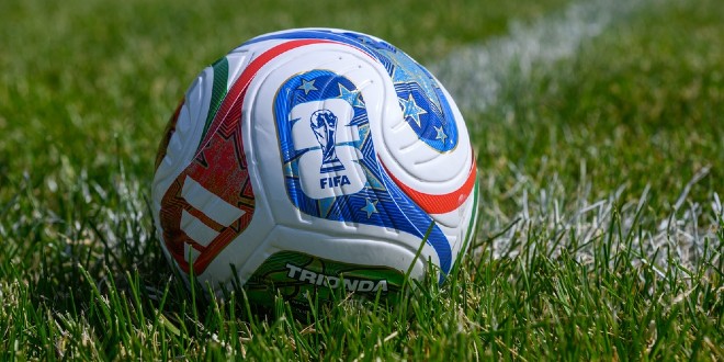 World Cup ball, as a University of Nottingham study highlights differences in Premier League and World Cup ads