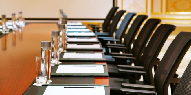 A board room, symbolising the change in Flutter Entertainment's leadership