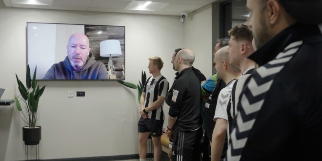 Alan Shearer supporting Flutter's Cash4Clubs