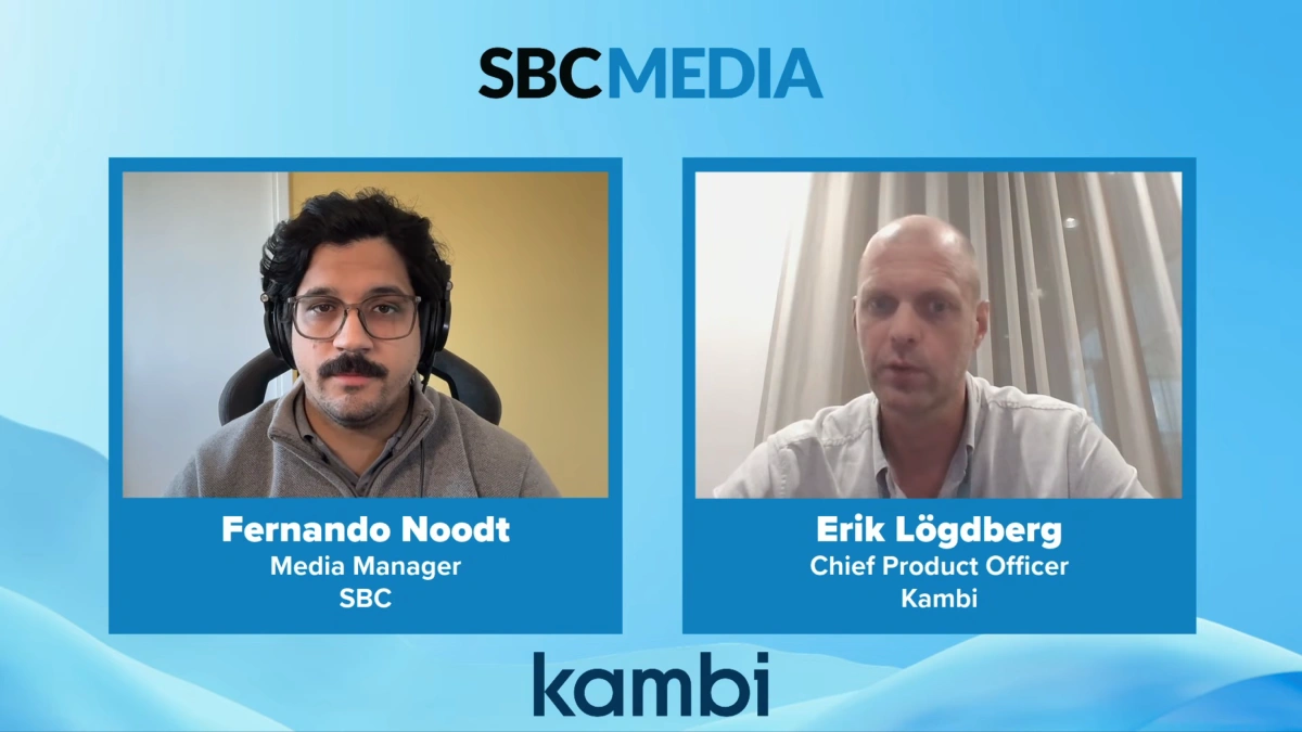 Kambi's CPO Erik Lödgberg talks with SBC News.