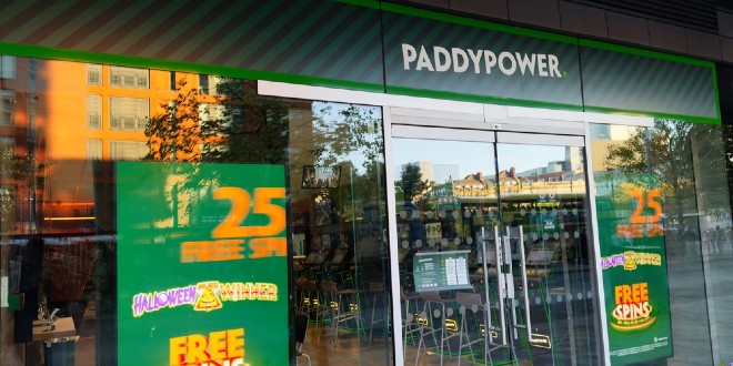 Paddy Power, as Flutter Entertainment plans to close up to 100 of these stores