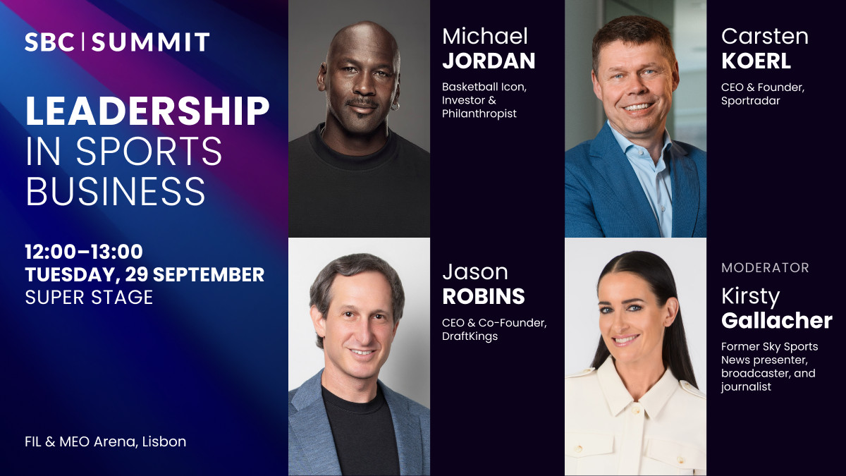 Michael Jordan, Carsten Koerl and Jason Robins keynote announcements see SBC Summit ticket demand.