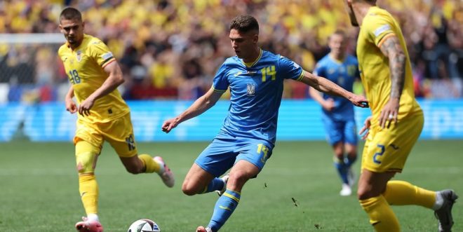 The Ukraine football team