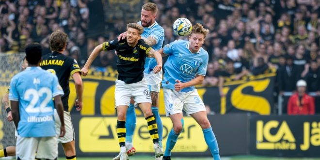 A Swedish football game