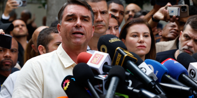 Flavio Bolsonaro, candidate for President in Brazil