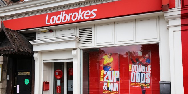 Ladbrokes store in Ireland, as Ladbrokes Ireland reveals 2025 financials