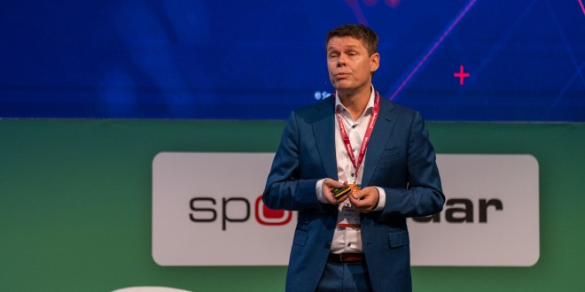 Sportradar CEO Carsten Koerl, whose firm has sold off Atrium Sports